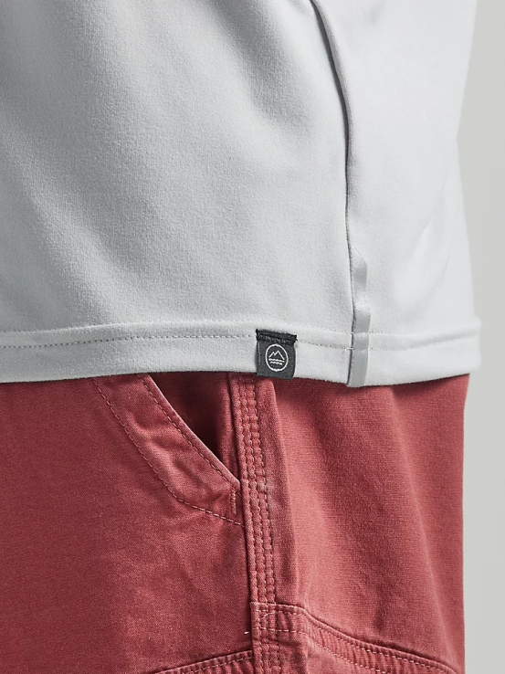 niebla del puerto Wrangler hombres camisa de punto atg performance ropa F8J4V290