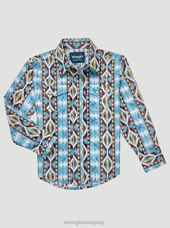 noche oscura Wrangler Niños Vaqueros Five Star Flex de pernera recta ropa F8J4V984