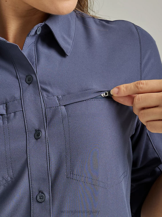 noches azules Wrangler mujer camiseta atg por trail ropa F8J4V887