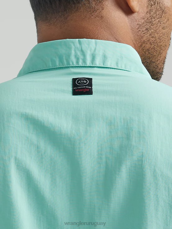 océano Wrangler hombres camisa de manga larga atg pescador ropa F8J4V339