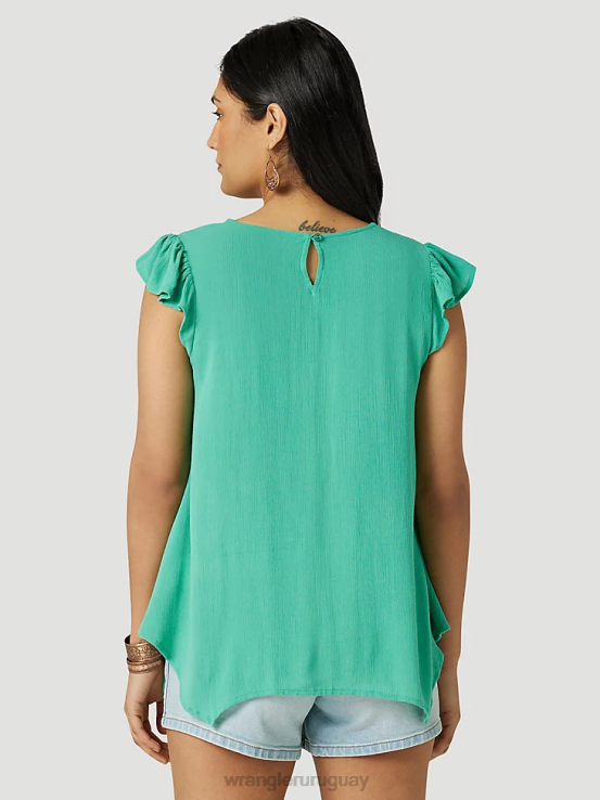 océano Wrangler mujer atg by camiseta para el sol con capucha ropa F8J4V900