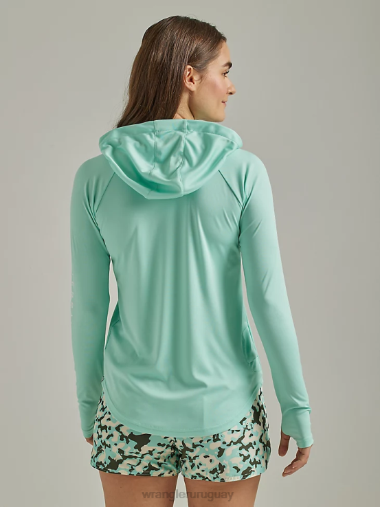 océano Wrangler mujer atg by camiseta para el sol con capucha ropa F8J4V900