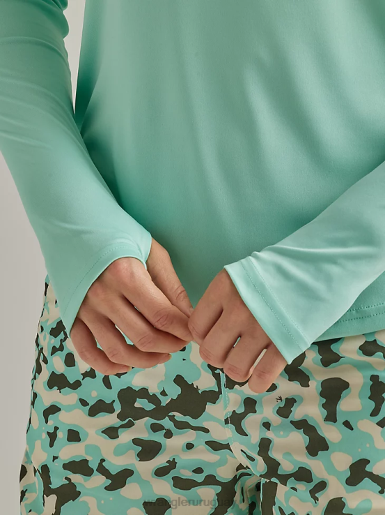 océano Wrangler mujer atg by camiseta para el sol con capucha ropa F8J4V900