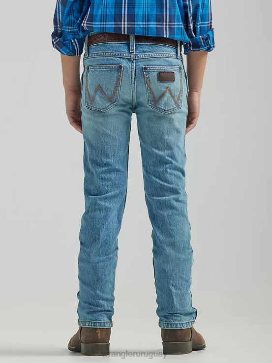 paso de búfalo Wrangler Niños jeans rectos ajustados retro ropa F8J4V1067