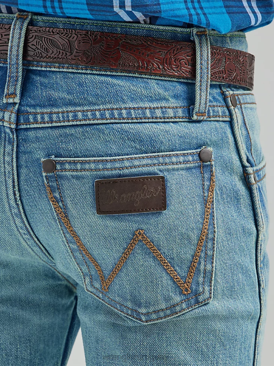 paso de búfalo Wrangler Niños jeans rectos ajustados retro ropa F8J4V1067