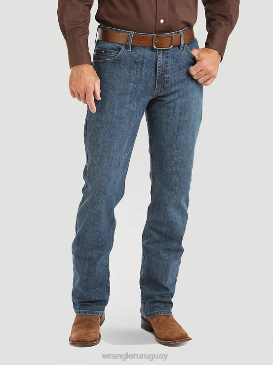 piedra azul Wrangler hombres Vaqueros ajustados con flexión activa 20x ropa F8J4V120