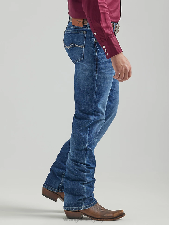 pinares Wrangler hombres 20x no 44 jeans ajustados con pernera recta ropa F8J4V55
