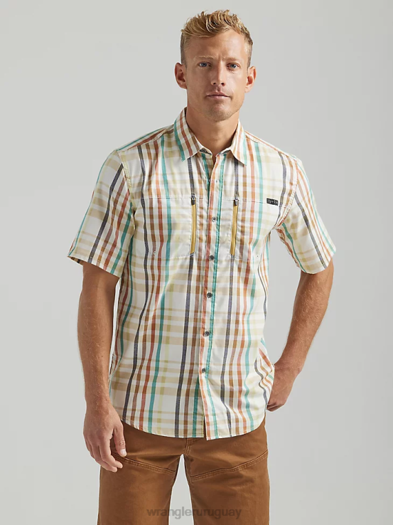 playa carolina Wrangler hombres camisa a cuadros atg by horizonte ropa F8J4V296