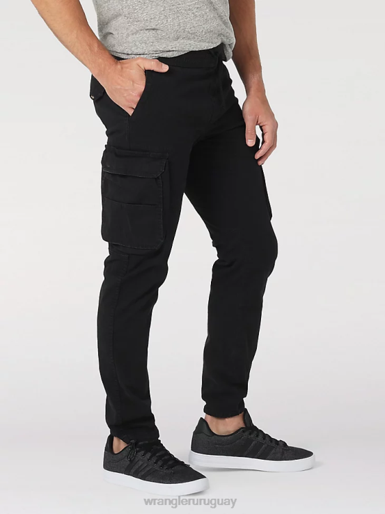polvo caqui Wrangler hombres pantalones cargo relajados auténticos ropa F8J4V241