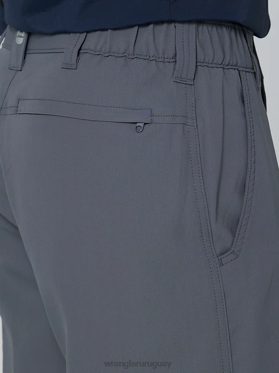 puerta de Hierro Wrangler hombres pantalón corto con cintura elástica de alto rendimiento ropa F8J4V594