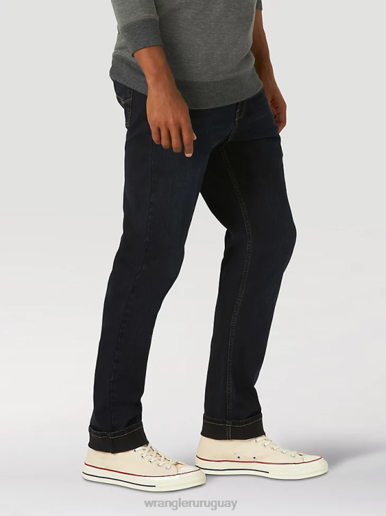 puerto oscuro Wrangler hombres vaqueros de corte recto premium de cinco estrellas ropa F8J4V96