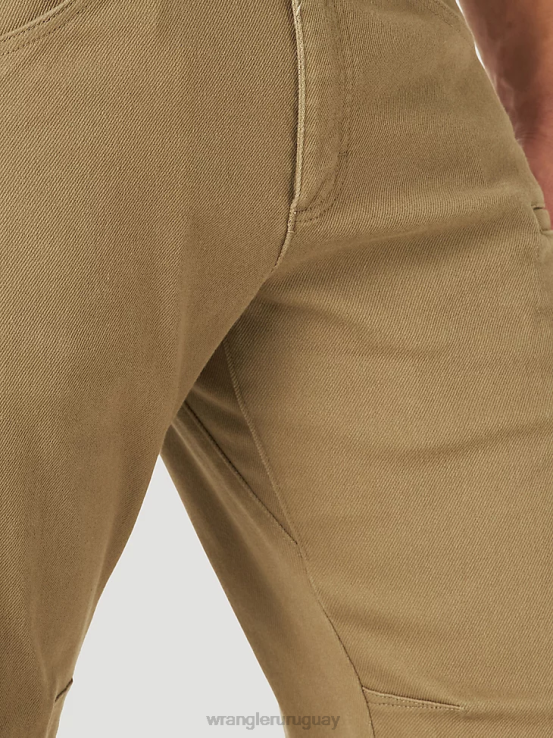 raya diplomática gris Wrangler hombres Riggs Workwear Utility pantalón corto relajado ropa F8J4V674