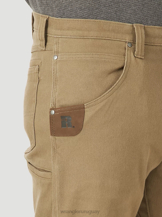 raya diplomática gris Wrangler hombres Riggs Workwear Utility pantalón corto relajado ropa F8J4V674