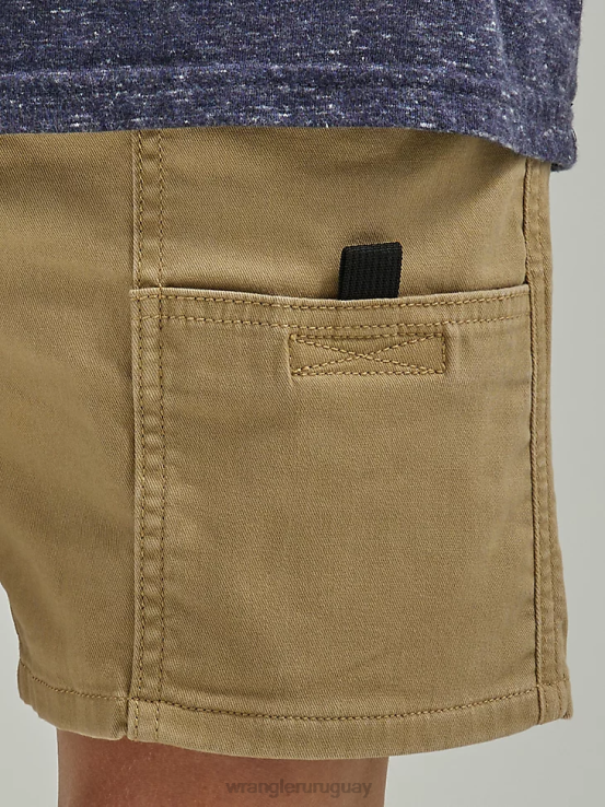 roble petrificado Wrangler Niños utilidad corta (ronca) ropa F8J4V1030