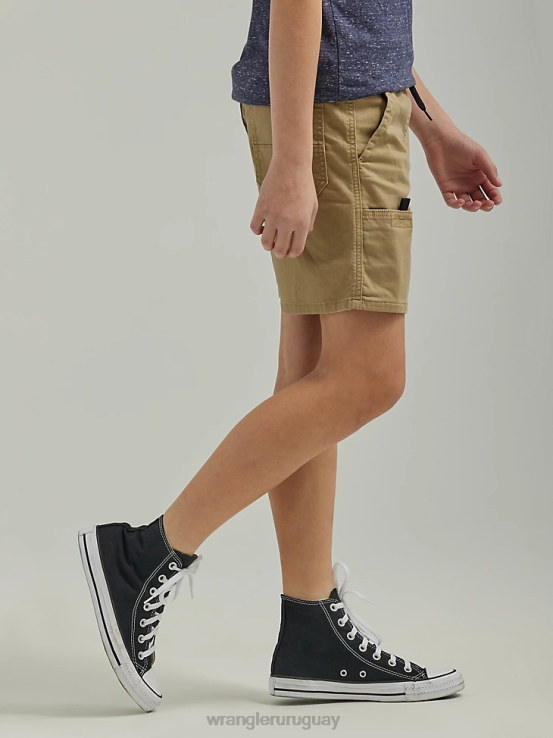 roble petrificado Wrangler Niños utilidad corta (ronca) ropa F8J4V1035