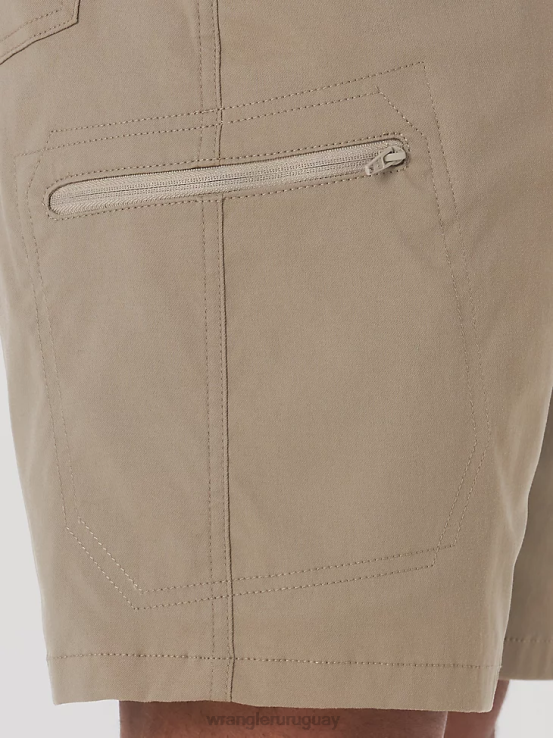 roca caída Wrangler hombres pantalón corto cargo con cintura cómoda Authentics ropa F8J4V565