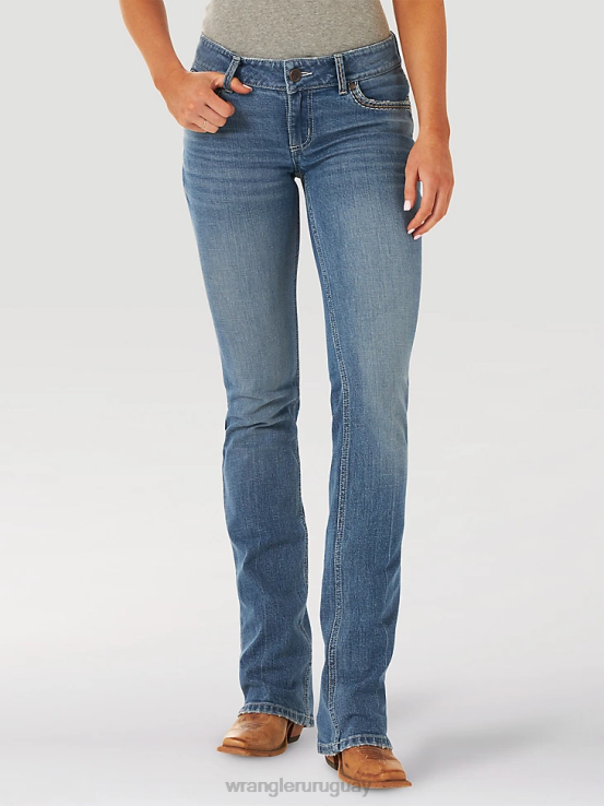 rosa Wrangler mujer jean retro sadie ropa F8J4V797