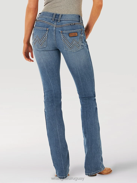 rosa Wrangler mujer jean retro sadie ropa F8J4V797