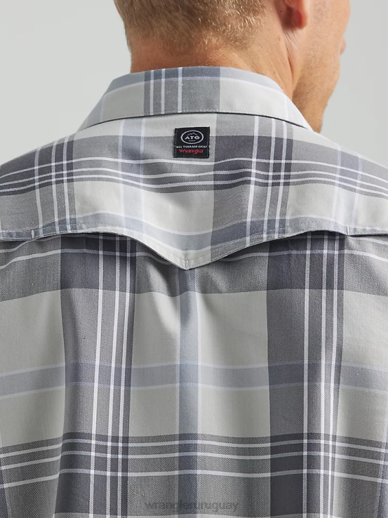 río gunnison Wrangler hombres camisa atg occidental ropa F8J4V452