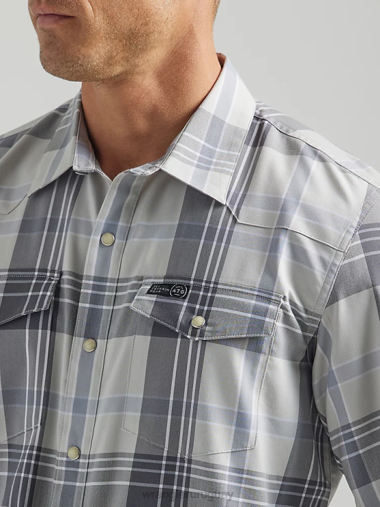 río gunnison Wrangler hombres camisa atg occidental ropa F8J4V452