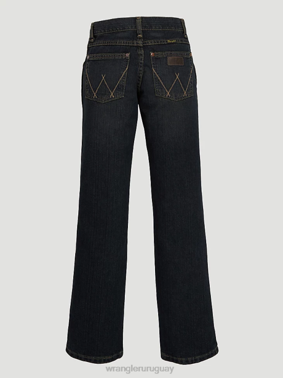 río ondulante Wrangler Niños vaqueros retro rectos ropa F8J4V1000