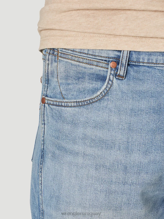 sol azul Wrangler hombres vaqueros holgados Heritage Redding ropa F8J4V187