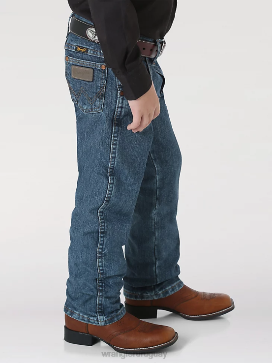 sutil desgastado Wrangler Niños jean corte cowboy original fit ropa F8J4V932