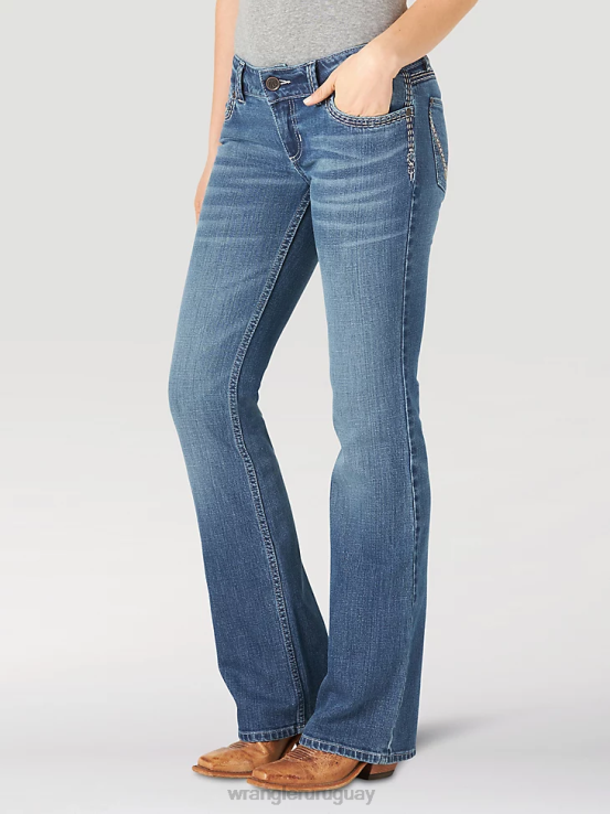 tiffany Wrangler mujer jean retro sadie ropa F8J4V794