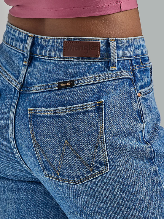 topacio Wrangler mujer jeans tipo bota atrevidos de talle alto ropa F8J4V735
