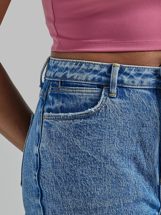 topacio Wrangler mujer jeans tipo bota atrevidos de talle alto ropa F8J4V735