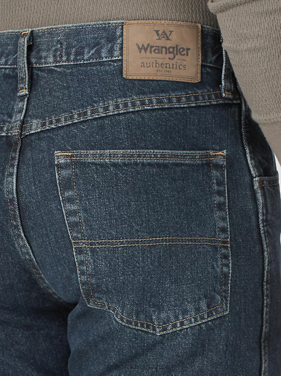 tormenta Wrangler hombres Vaqueros Authentics de corte regular de algodón ropa F8J4V150