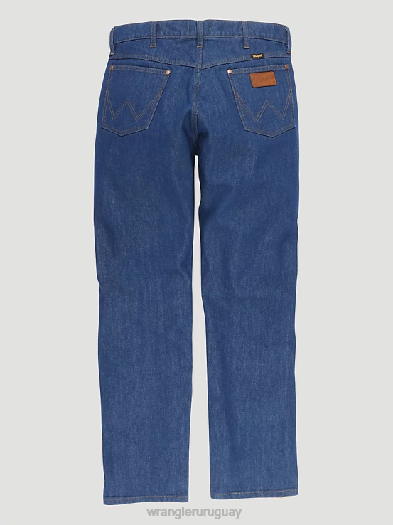 vaquero azul Wrangler hombres vaqueros fronterizos patrimoniales ropa F8J4V62