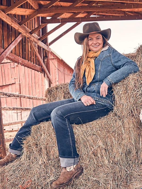 no lavar Wrangler mujer jean de equitación definitivo q-baby ropa F8J4V759