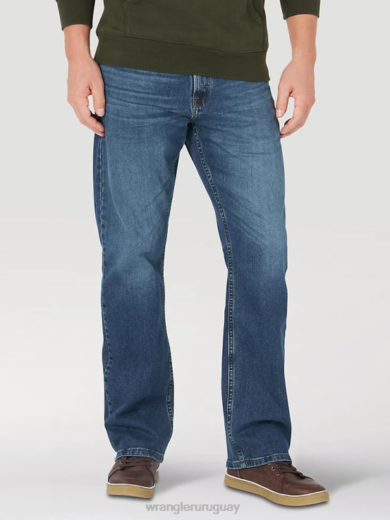 judson Wrangler hombres jeans rectos ajustados premium de cinco estrellas ropa F8J4V159