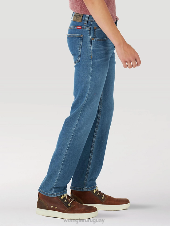 verdadero índigo Wrangler Niños Vaqueros Five Star Flex de pernera recta ropa F8J4V985