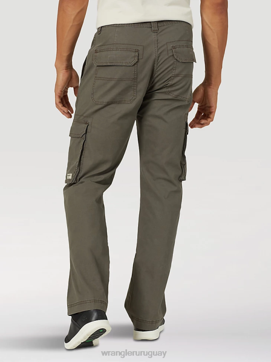 verde oliva Wrangler hombres pantalón cargo ropa F8J4V215