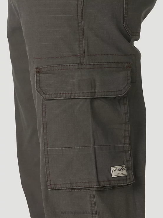 verde oliva Wrangler hombres pantalón cargo ropa F8J4V215