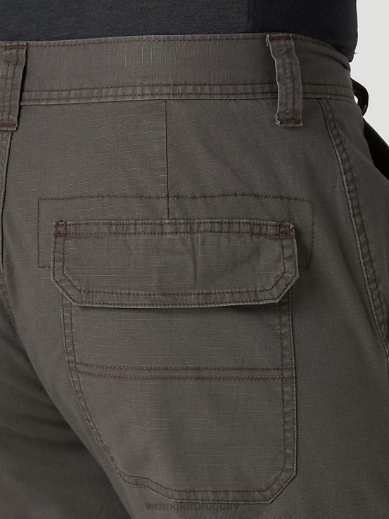 verde oliva Wrangler hombres pantalón cargo ropa F8J4V215