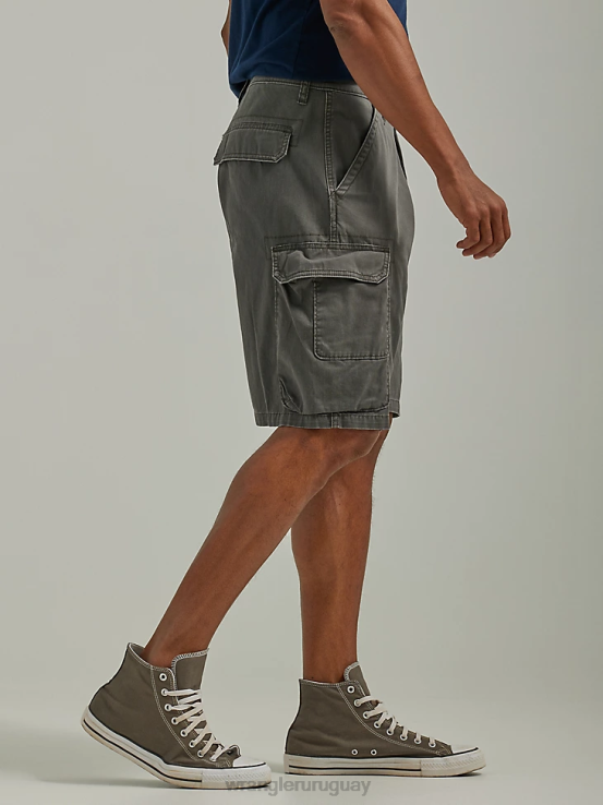 verde oliva Wrangler hombres pantalón corto cargo apilado premium de cinco estrellas ropa F8J4V534