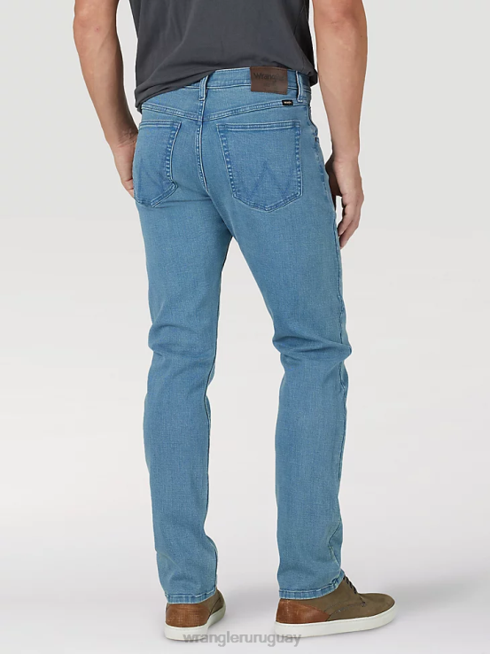 wyatt Wrangler hombres jeans flexibles de ajuste atlético ropa F8J4V176