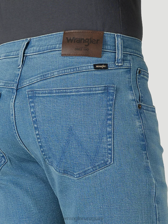 wyatt Wrangler hombres jeans flexibles de ajuste atlético ropa F8J4V176