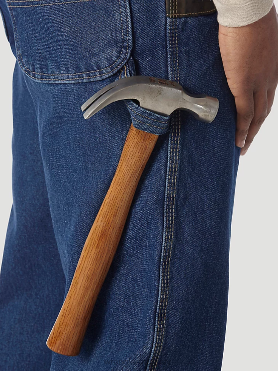 índigo antiguo Wrangler hombres carpintero ropa de trabajo riggs ropa F8J4V656